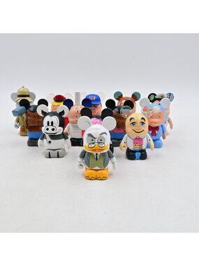 Disney Vinylmation Animation Series Figures Lot of 13 Ludwig Von Drake & Others